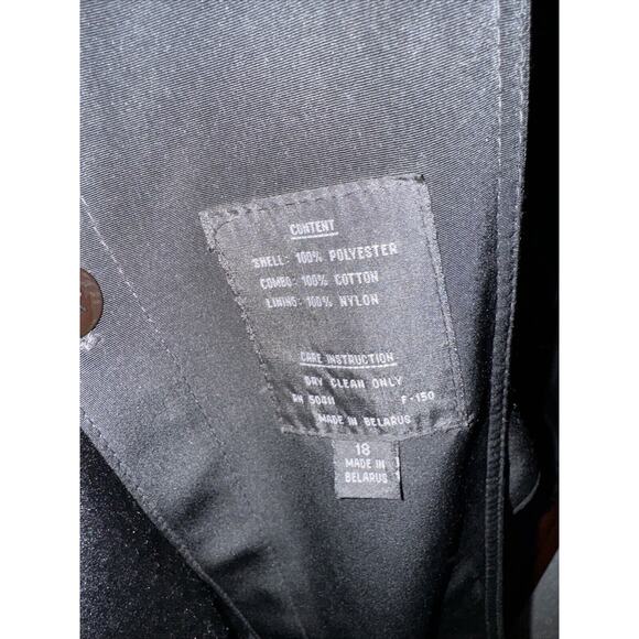 FSL F S L Trench Coat Sz 18 Long With Removable Lining Ladies New Without Tags - Picture 4 of 10